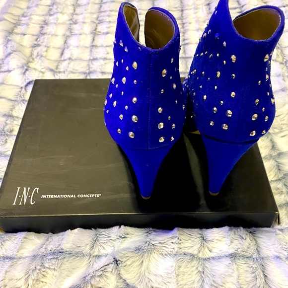 INC Tiarablu Brite Ink Boots - Picture 3 of 3